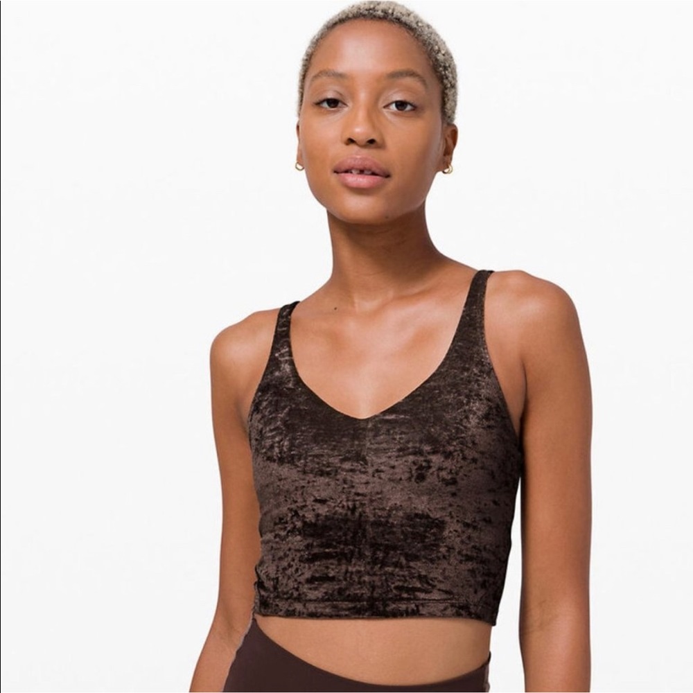 lululemon athletica Brown Tank Top
